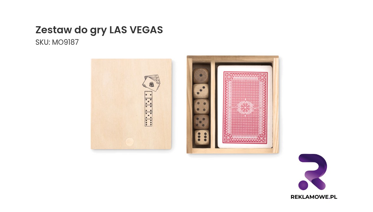 Zestaw do gry LAS VEGAS Zestaw do gry LAS VEGAS – akcesoria do gry i rozrywki